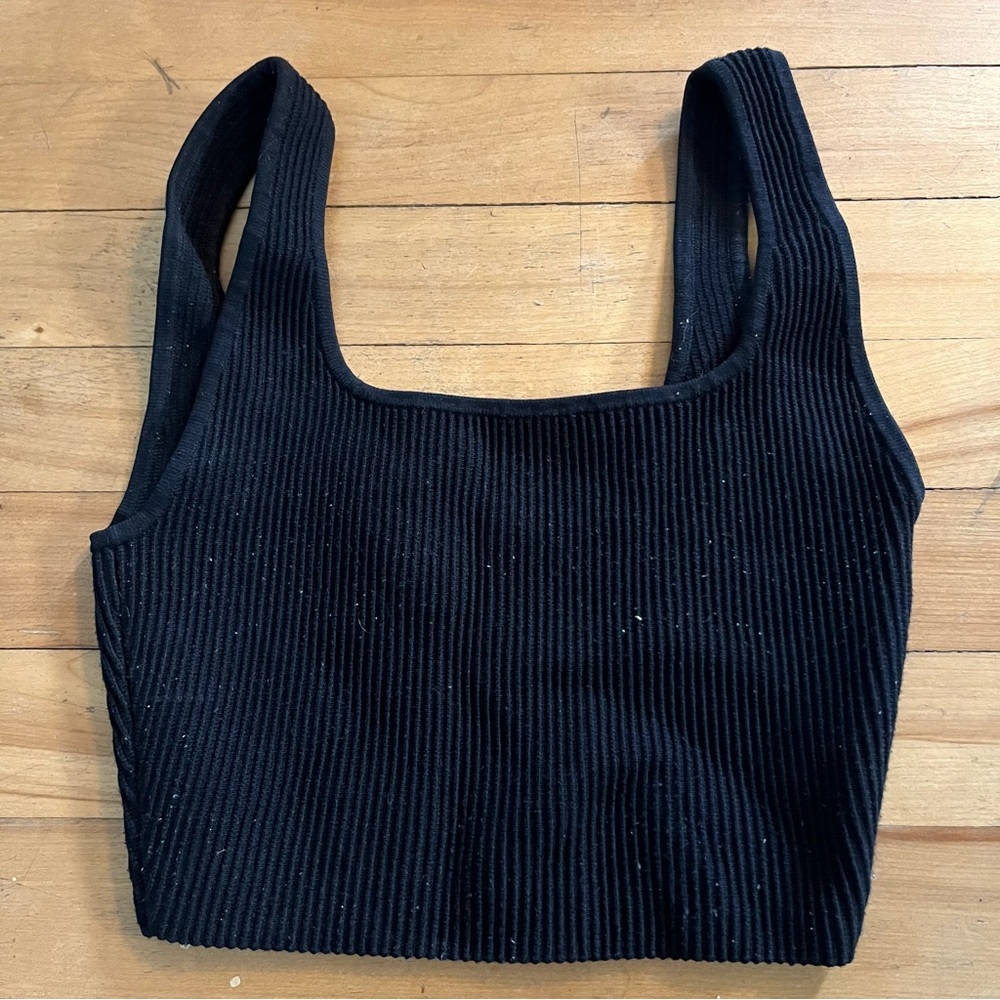Babaton Sculpt knit crop tank